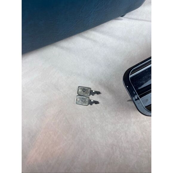 Vintage Samsonite Sentry Blue Train Case with Tray + 2 Keys - Picture 11 of 12